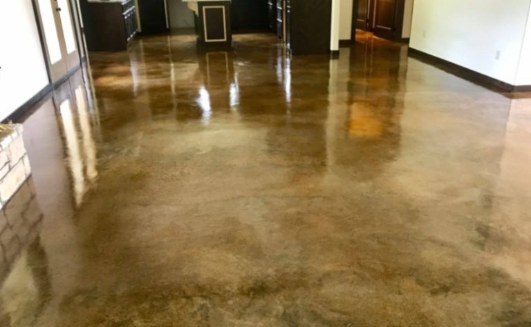 How Much Does It Cost to Stain Concrete Floors Yourself