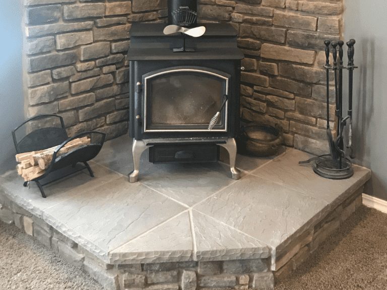 How to Build a Hearth for a Wood Burning Fireplace