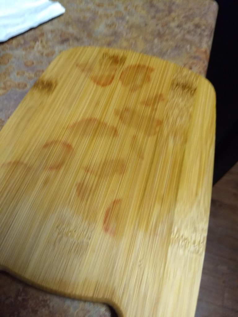 How to Get Fruit Stains Out of Wood Cutting Board