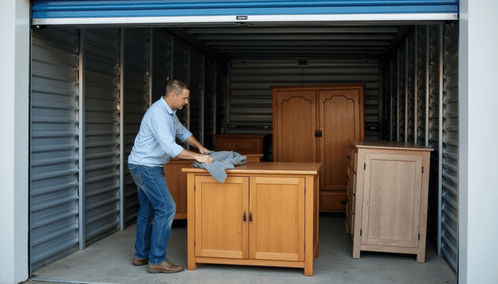 How to Store Wood Furniture Without Climate Control
