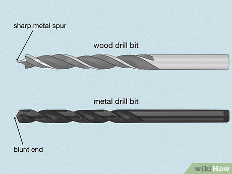 How to Tell Difference between Wood And Metal Drill Bits