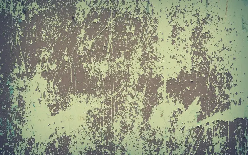 Close-up of rusted metal surface texture before prep