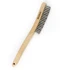 Heavy duty wire brush for removing rust before painting