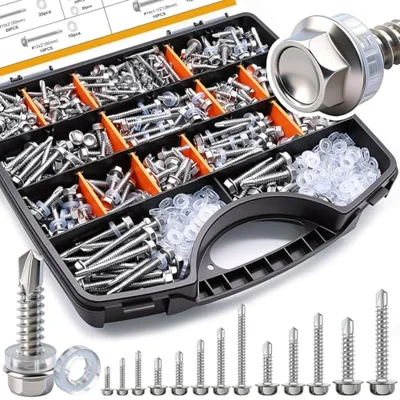 Self Tapping Sheet Metal Screws Assortment