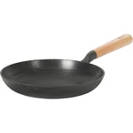 Oster Platinum Flintfield cast iron skillet with wood handle