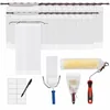24-Pack Clear Paint Brush & Roller Covers (Drawstring)