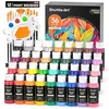 Shuttle Art 36-color acrylic paint set with brushes
