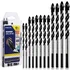 12-Piece Masonry and Concrete Drill Bit Set