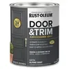Rust-Oleum Advanced Dry Door and Trim paint quart in satin alpine gray