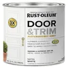 Rust-Oleum Advanced Dry satin white door and trim paint quart