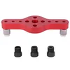 Aluminum Alloy Woodworking Punch Locator Drill Guide