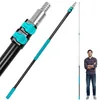 MAVRIZ 5-12 ft telescoping extension pole with threaded metal tip