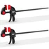 EHDY 24 inch wood clamps, one-handed spreader, 2-pack