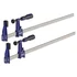 KARRYTON 24 inch steel bar clamps, 2-pack