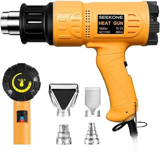 SEEKONE 1800W variable-temperature heat gun