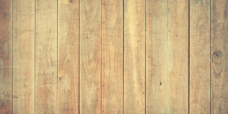 Shiny polished hardwood floor