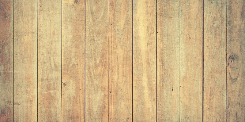 Shiny polished hardwood floor