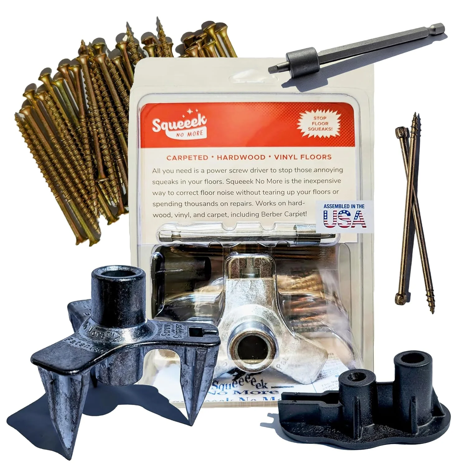 Squeeek No More Floor Repair Kit (Zinc Fixture 3233Z)