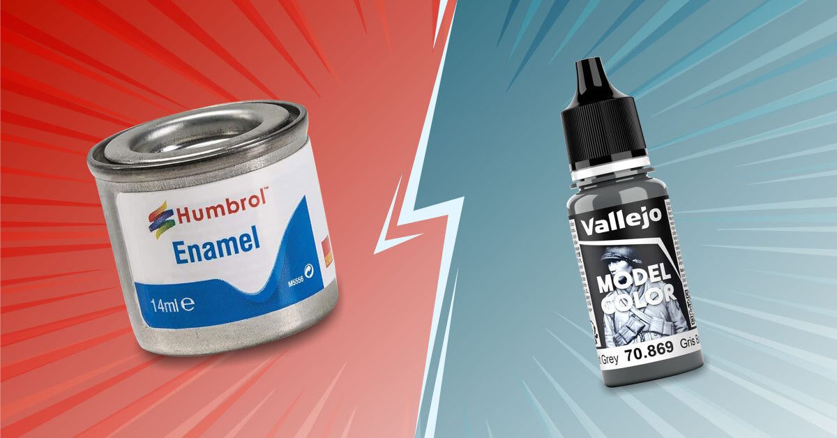 What is the Difference between Acrylic And Enamel Paint