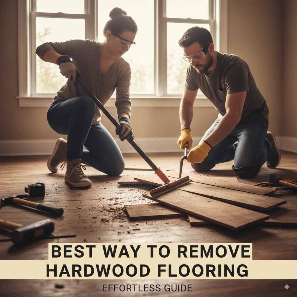 Best Way To Remove Hardwood Flooring