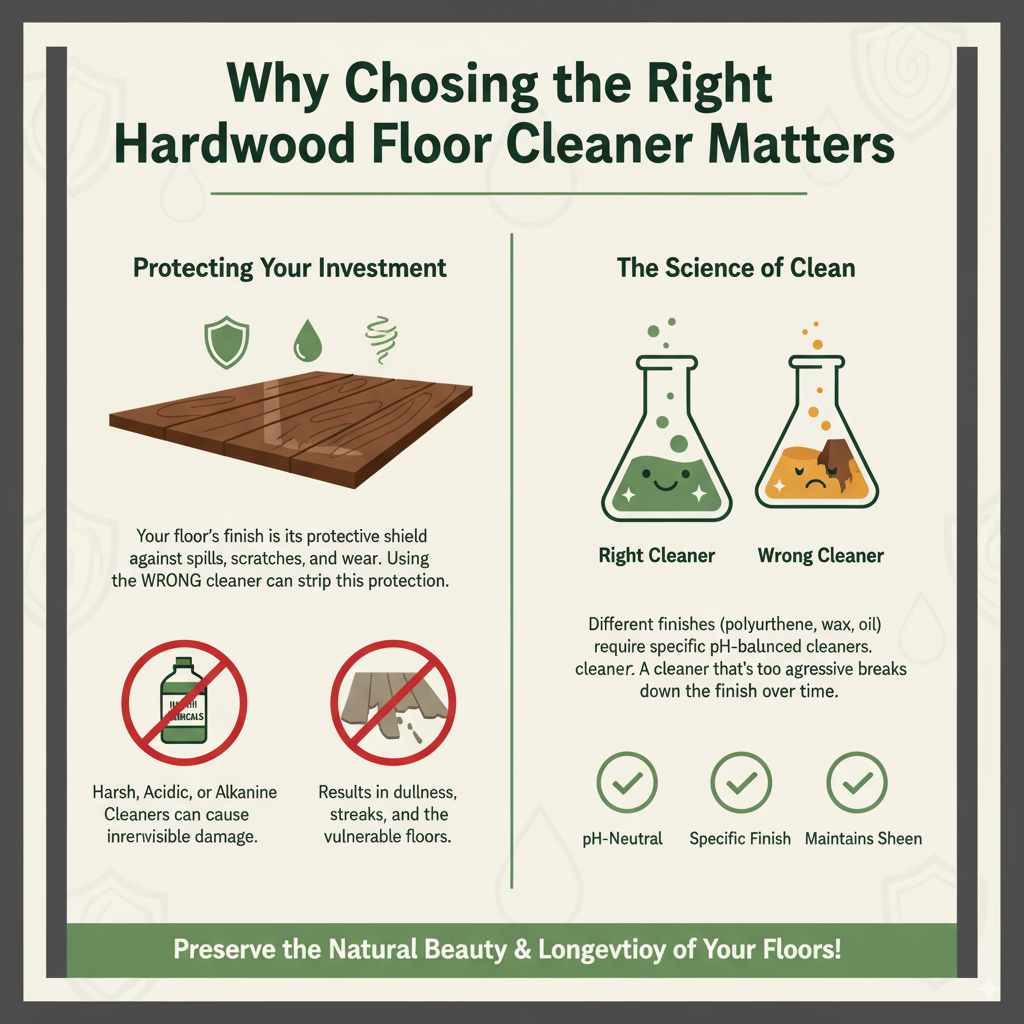 Why Choosing the Right Hardwood Floor Cleaner Matters