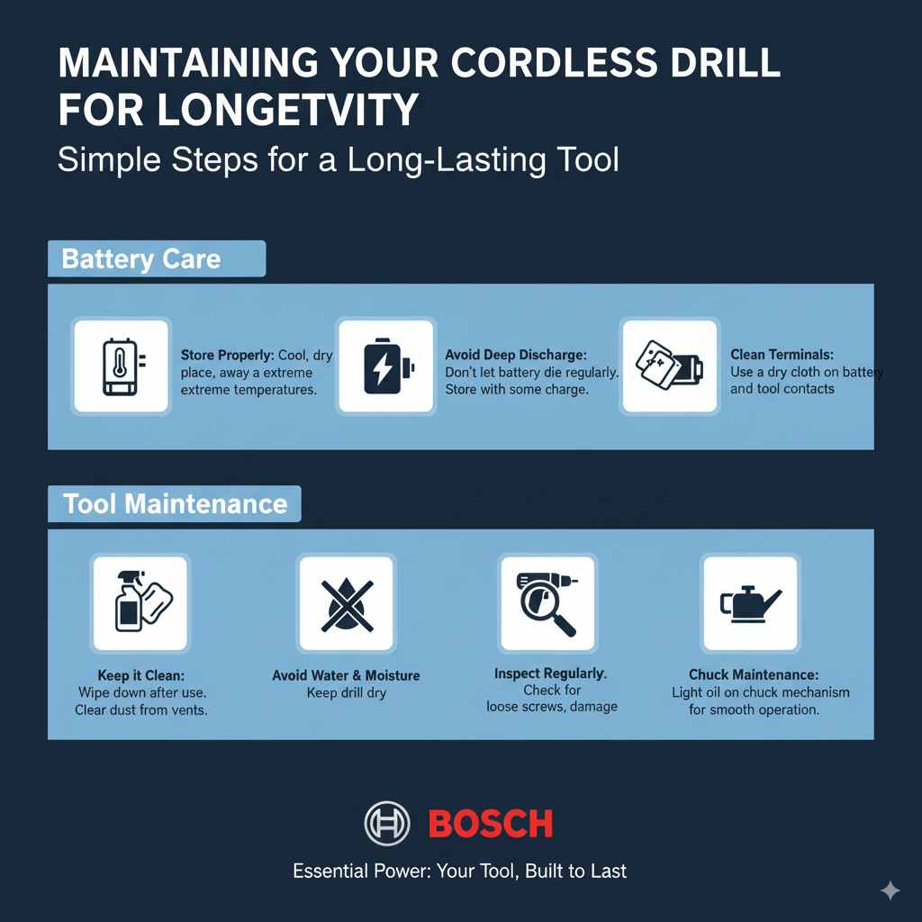 Maintaining Your Cordless Drill for Longevity