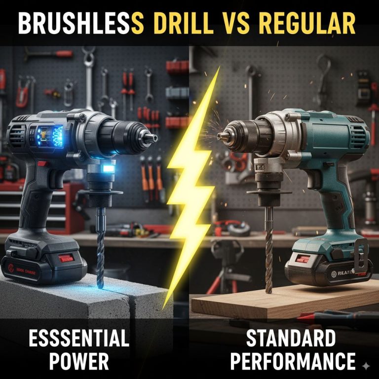 Brushless Drill vs Regular