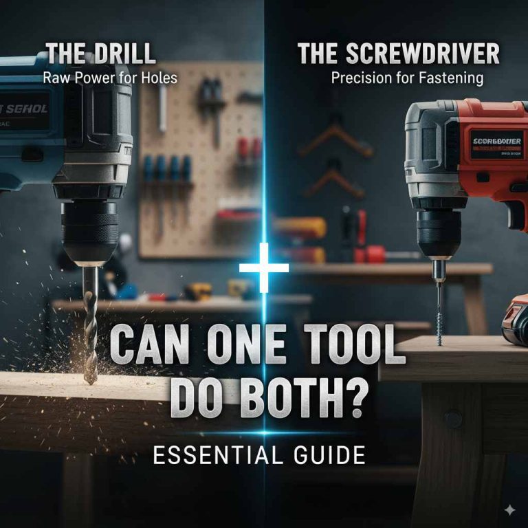 Can a Drill Be Used As a Screwdriver