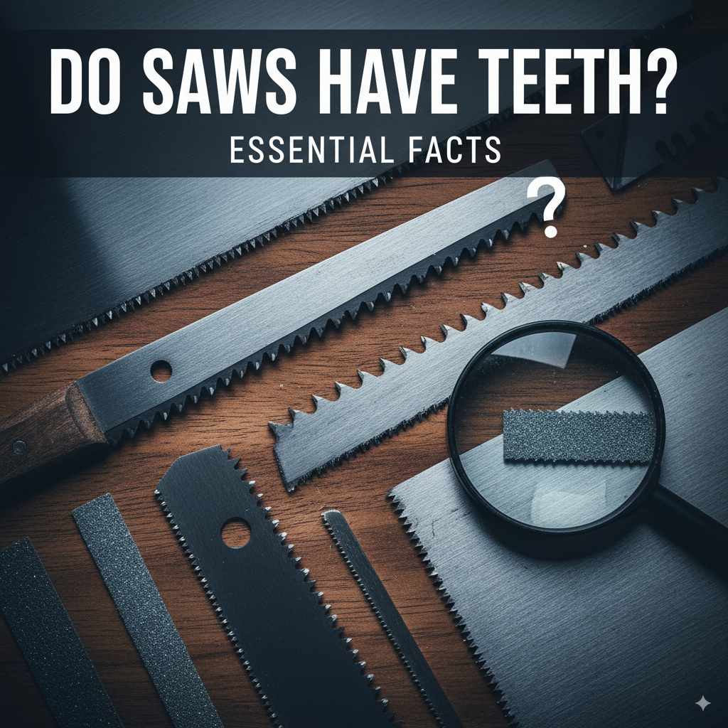 Do Saws Have Teeth