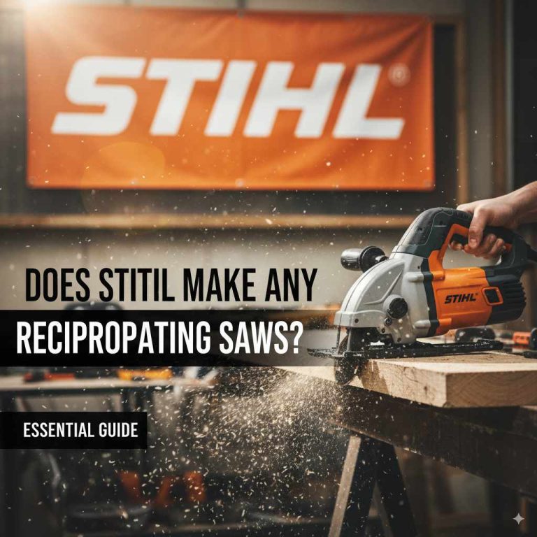 Does Stihl Make Any Reciprocating Saws