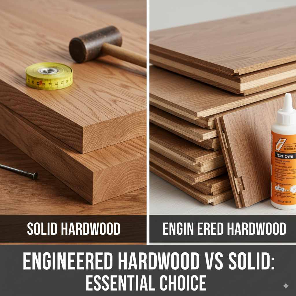 Engineered Hardwood vs Solid