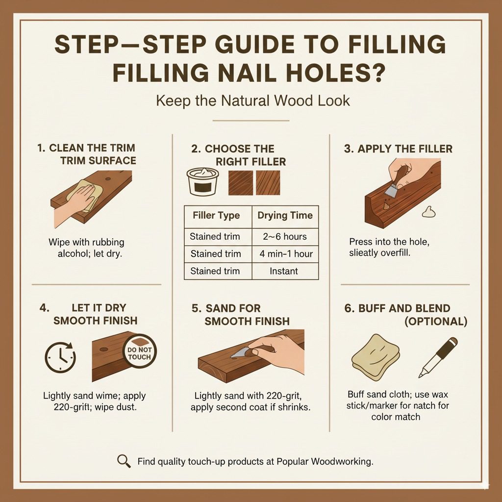 Why Fill Nail Holes Without Painting