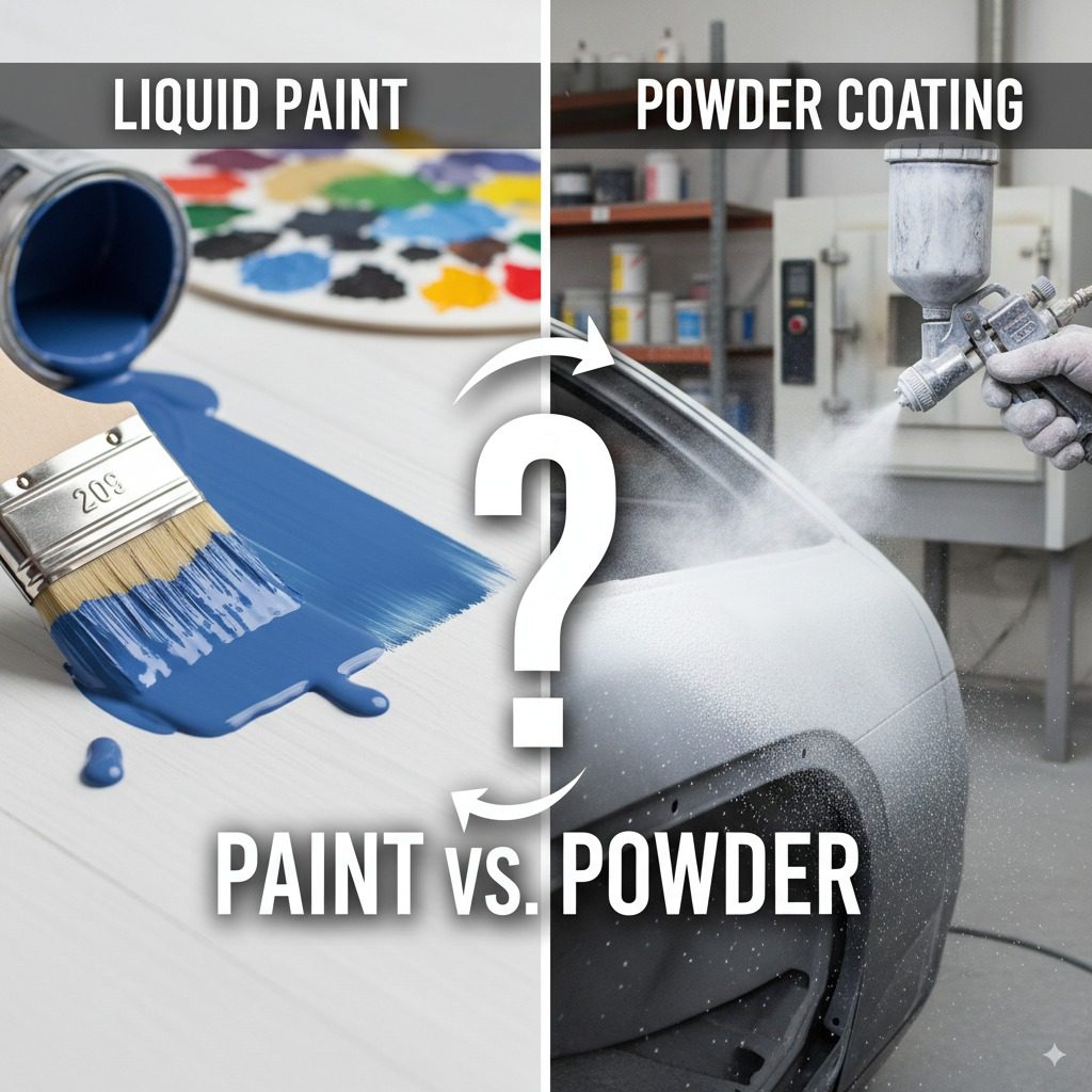 Paint vs. Powder Coating
