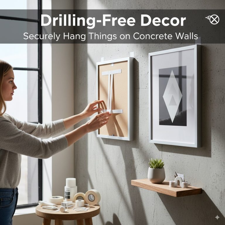 Drilling-Free Decor