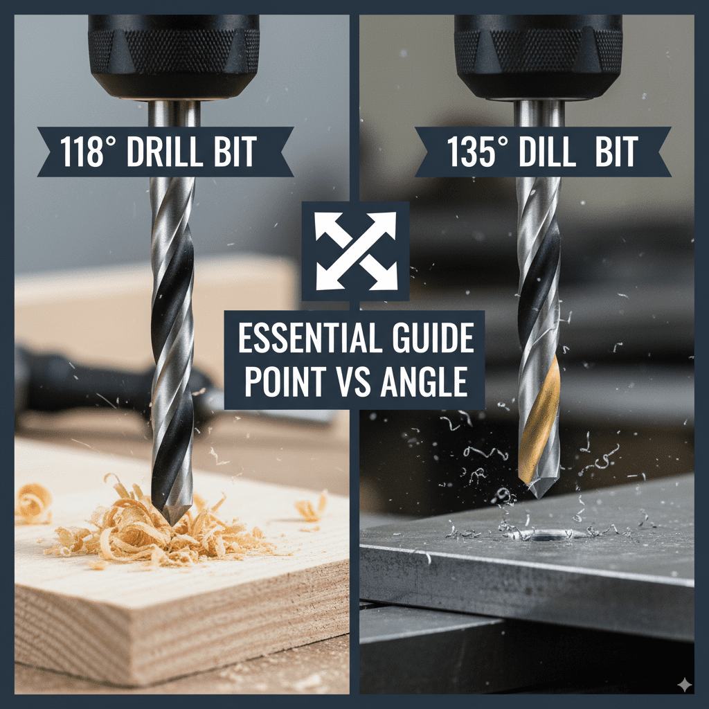 118 vs 135 Drill Bit