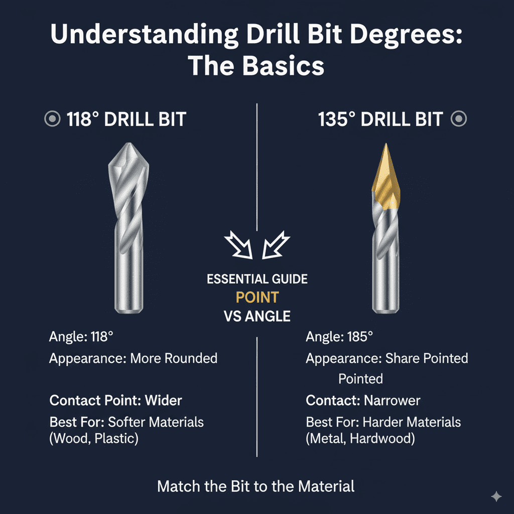 Understanding Drill Bit Degrees: The Basics
