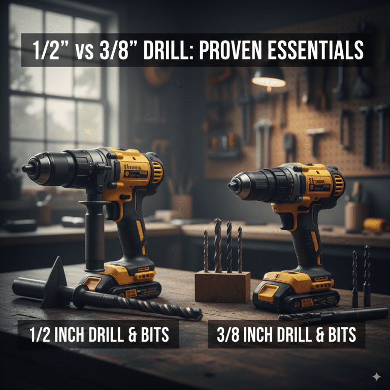 1 2 Drill vs 3 8