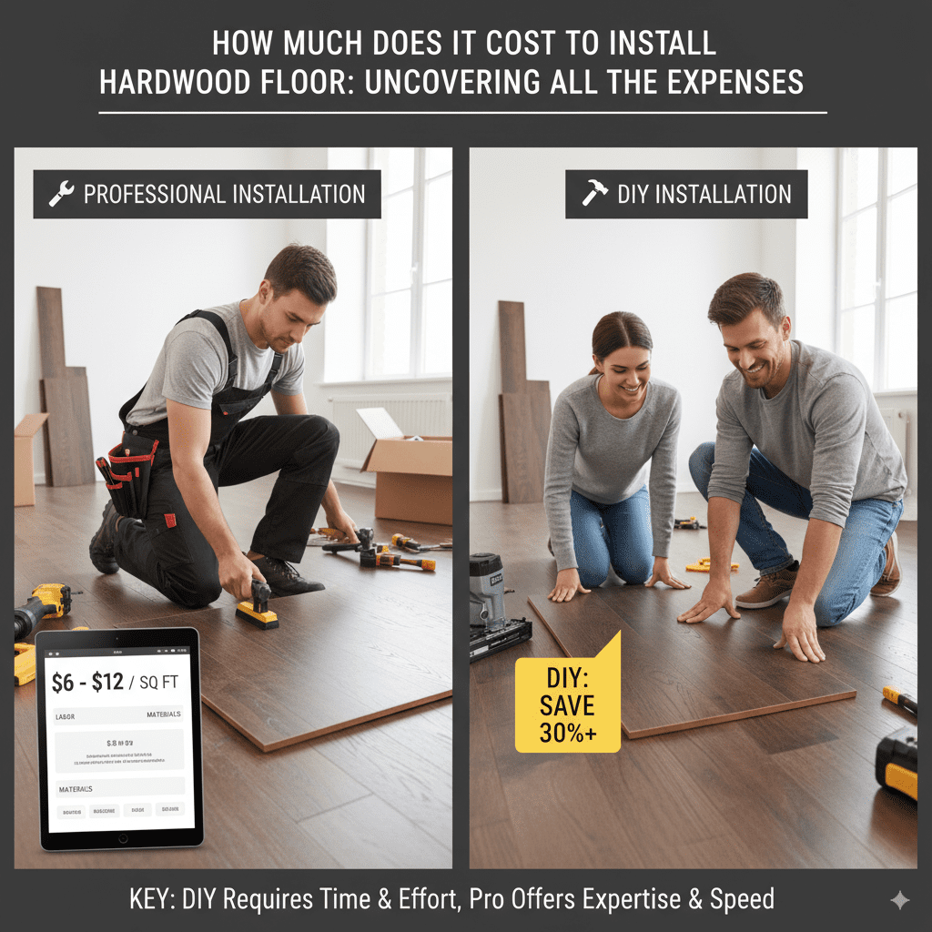How Much Does It Cost to Install Hardwood Floor