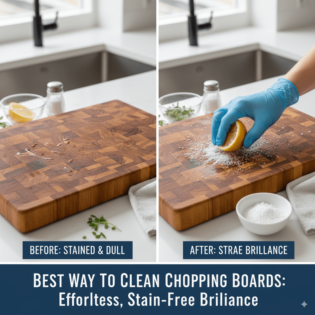 Best Way To Clean Wooden Chopping Boards