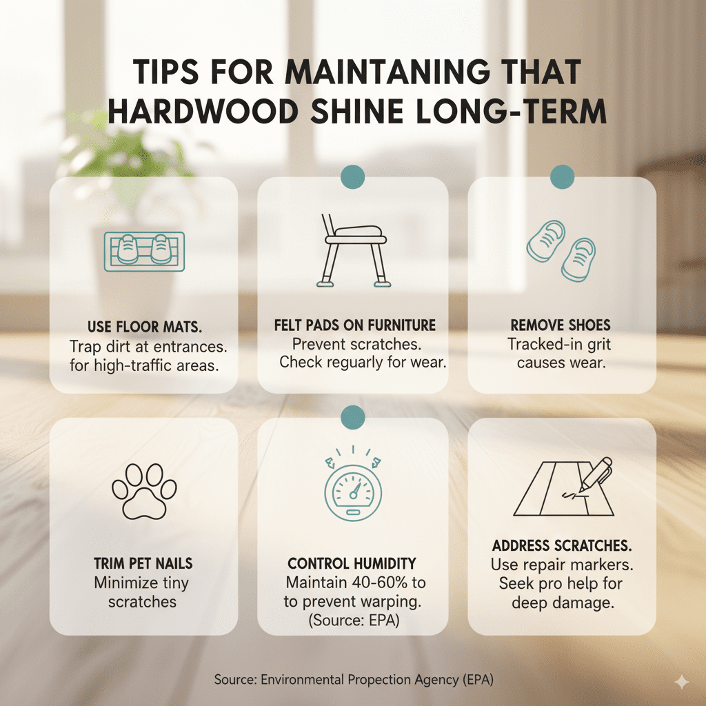 Tips for Maintaining That Hardwood Shine Long-Term