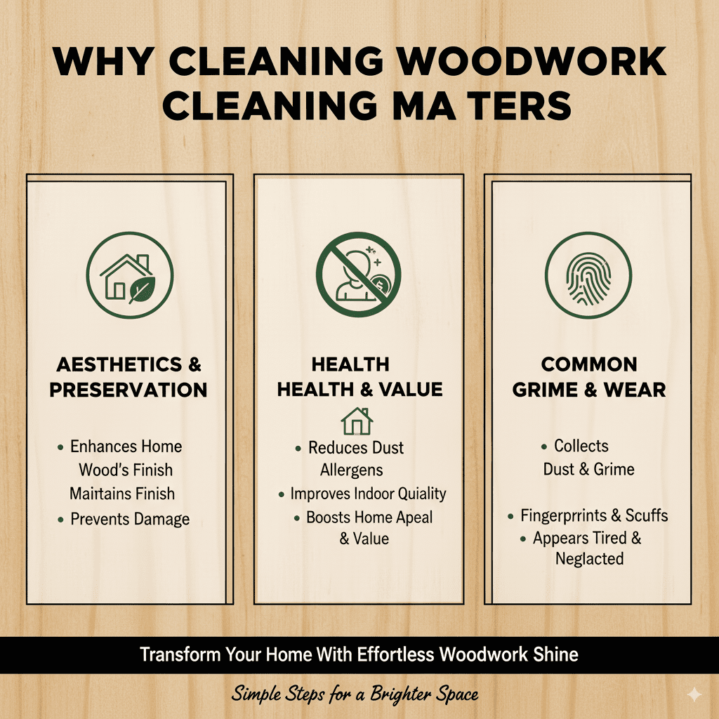 Why Cleaning Woodwork Matters