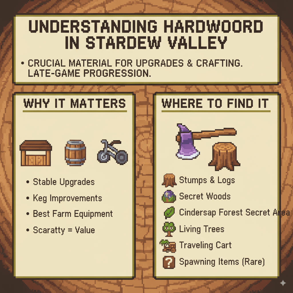 Understanding Hardwood in Stardew Valley