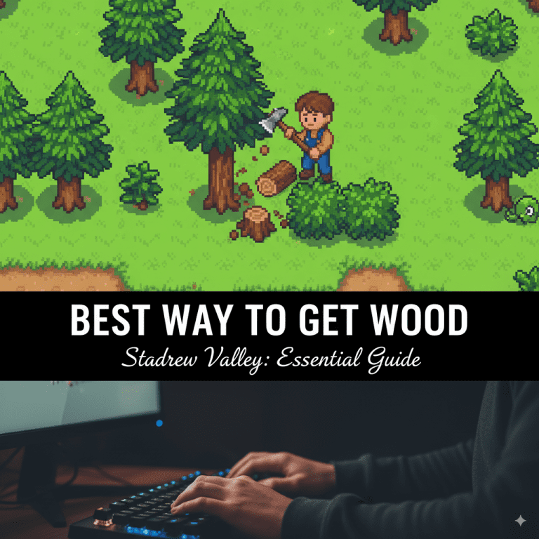 Best Way To Get Wood Stardew Valley