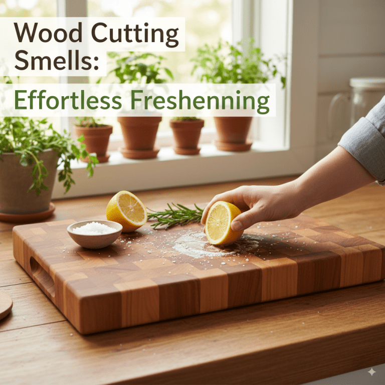 Wood Cutting Board Smells
