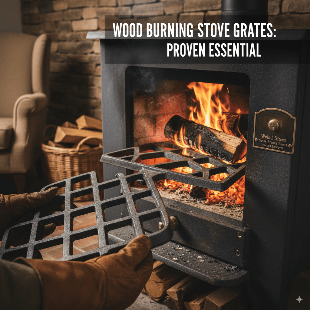 Wood Burning Stove Grates