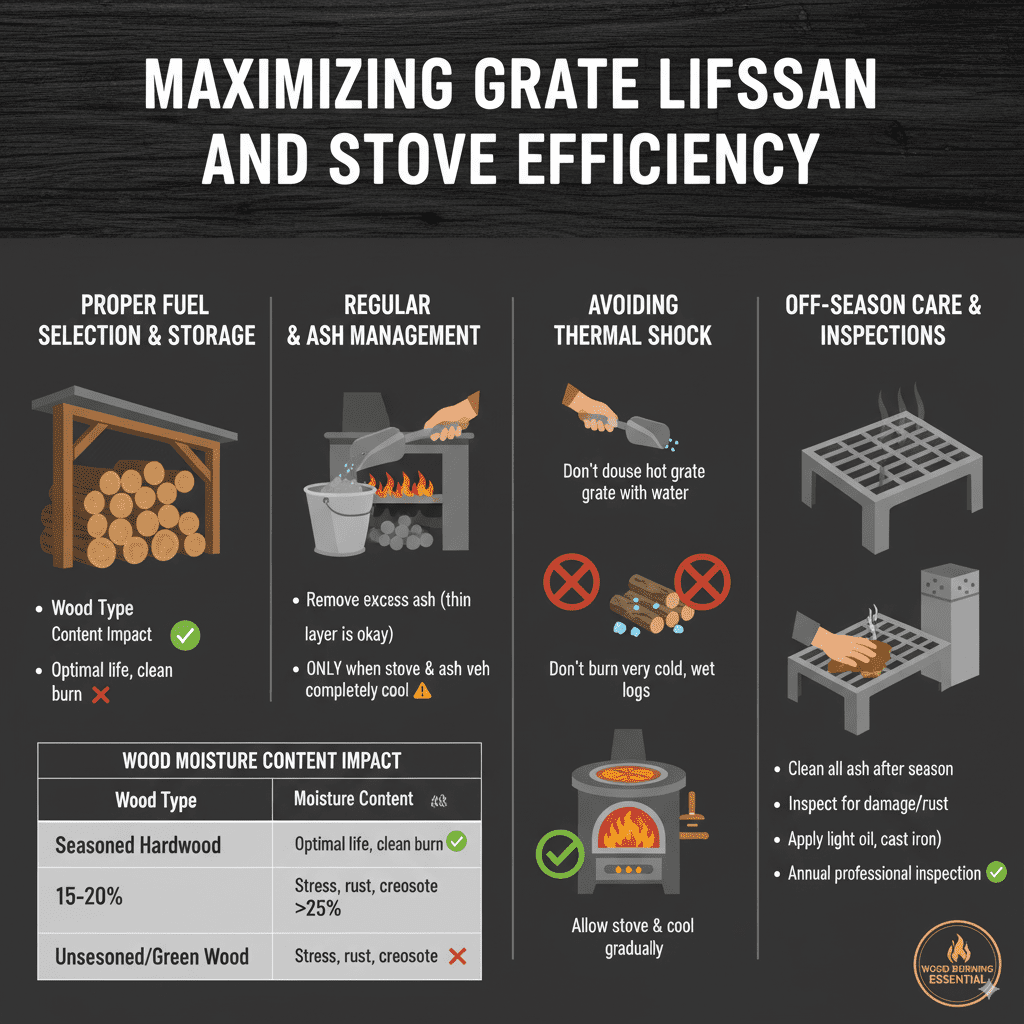 Maximizing Grate Lifespan and Stove Efficiency