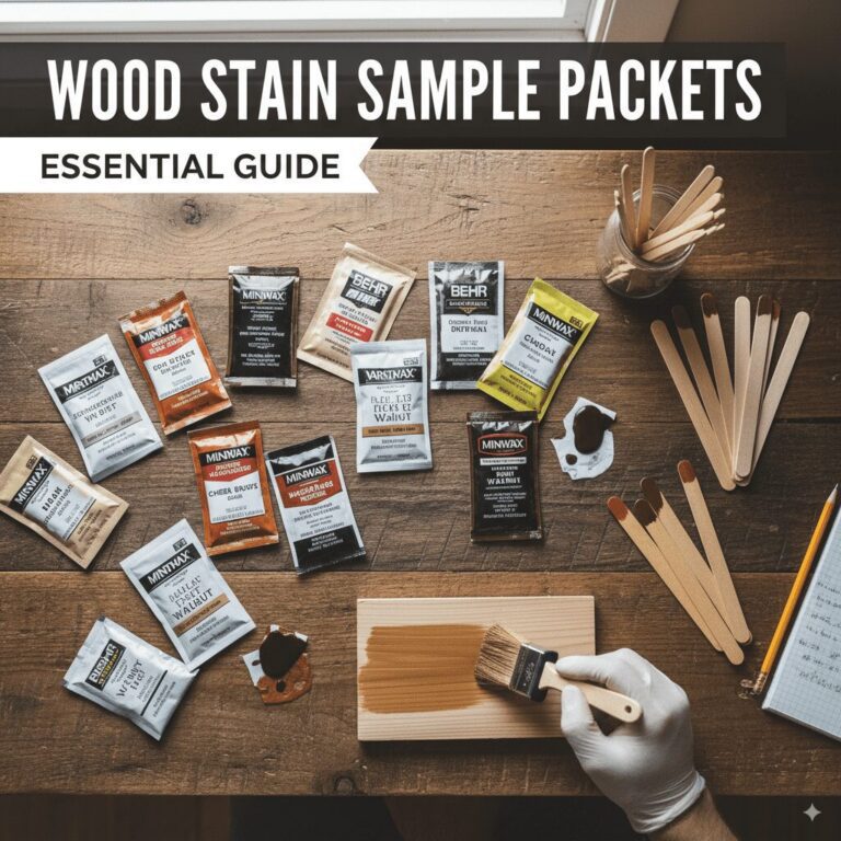 Wood Stain Sample Packets: Are They Worth Ordering?