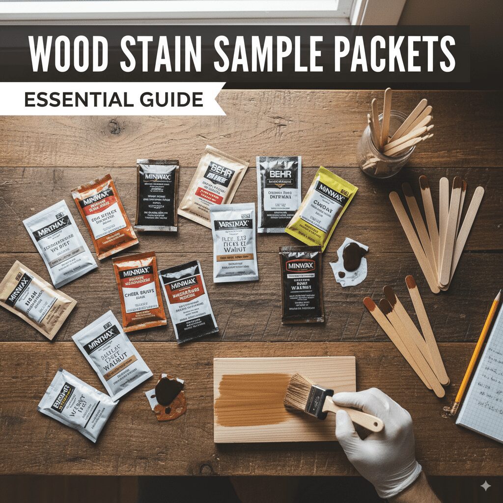Wood Stain Sample Packets: Are They Worth Ordering?