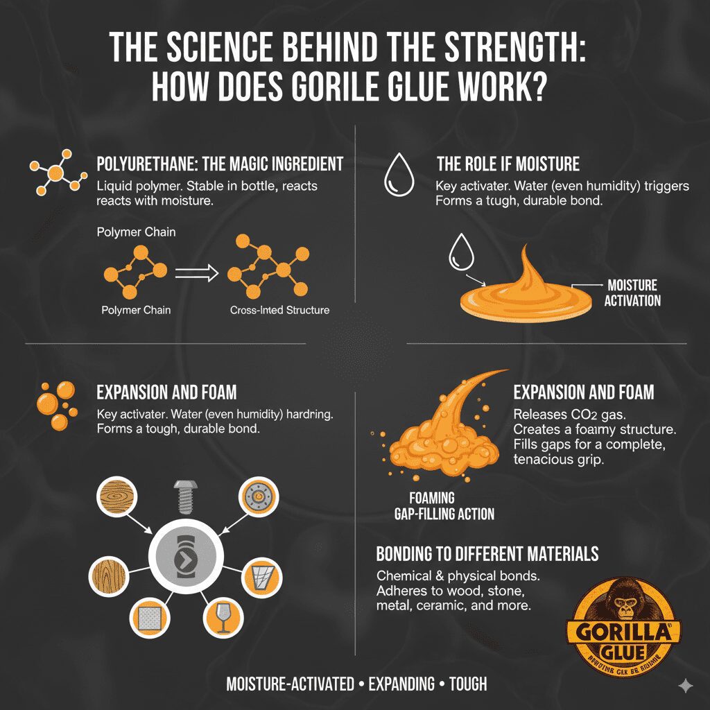How Does Gorilla Glue Work