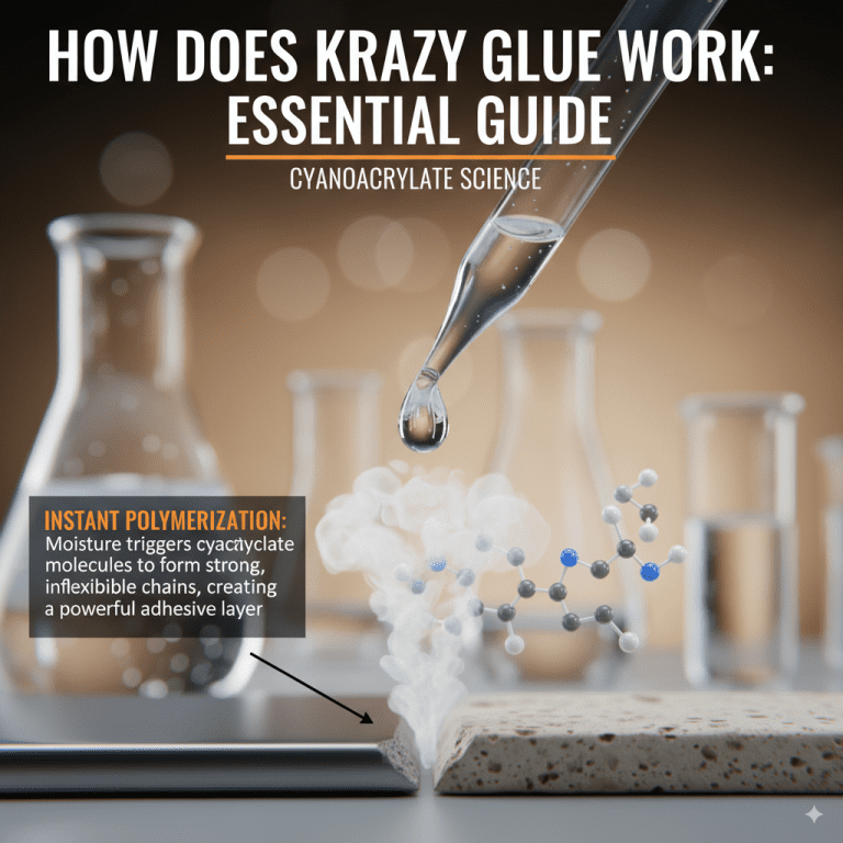 How Does Krazy Glue Work